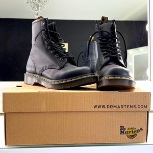 Very gently used Black Dr Martens boots